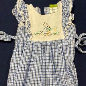 Easter dress with sash